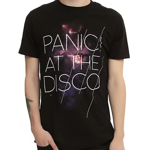 Hot Topic Other - Panic! At the Disco Galaxy Tee Size Small